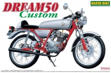 Aoshima 1/12 Naked Bikes 37 Honda Dream 50 Custom plastic kit , AOS45077, by AOSHIMA