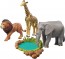 TAKARA TOMY Ania AA-01 Savanna Popular Animal Set, TAK98854, by TAKARA TOMY