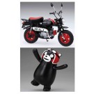 Fujimi Kumamon's series Kumamon Plastic Model Rider Helmet Ver. + Honda Monkey Kumamon Ver.  , FUJ70626, by FUJIMI