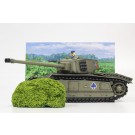 Platz 1/35 Girls und Panzer das Finale ARL44 BC Freedom High School Special Edition Plastic Model w/Bocage Scenery Materials  , PLZ67323, by PLATZ