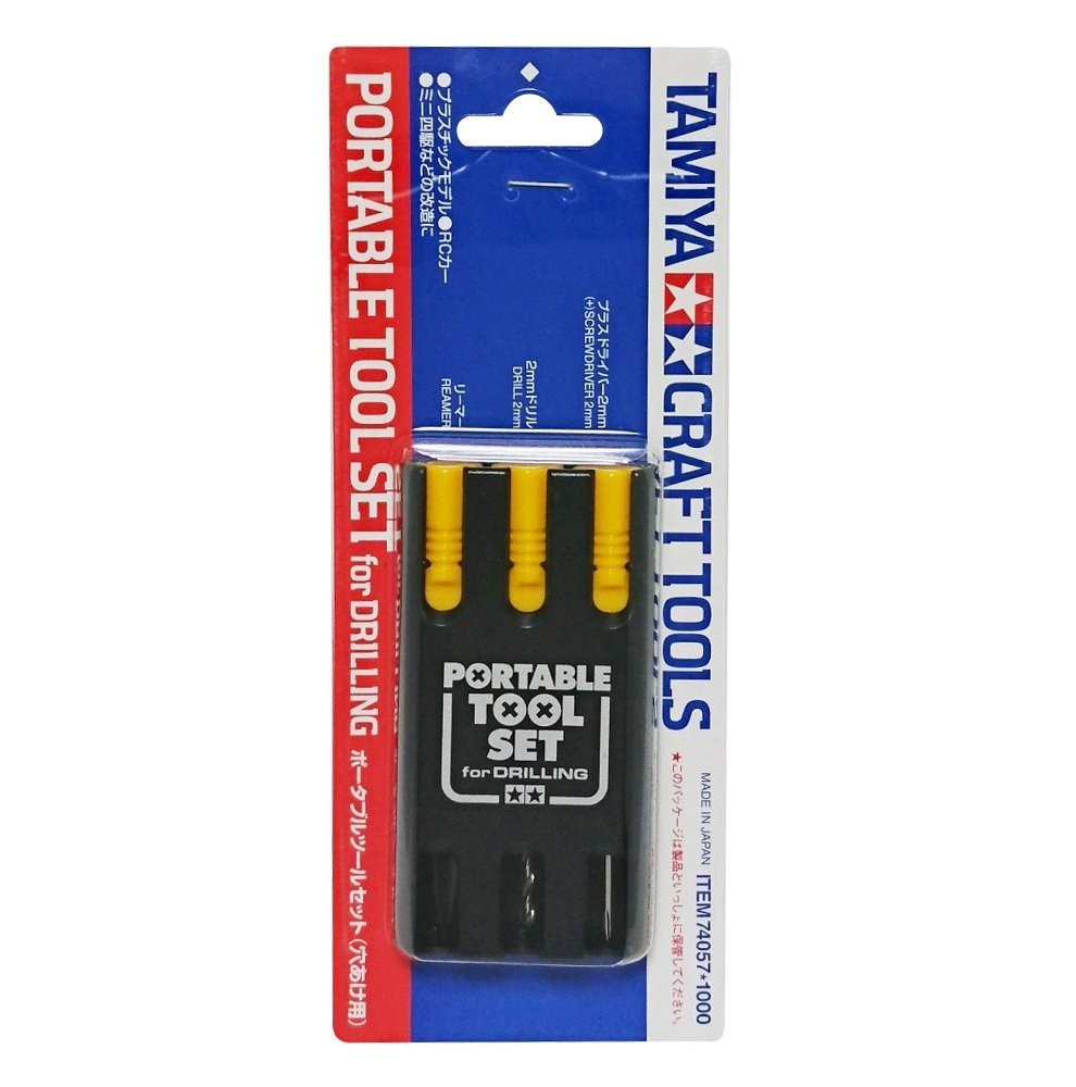 Tamiya CRAFT TOOL PORTABLE TOOL SET FOR DRILLING trackable shipping