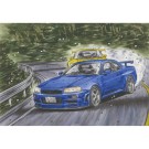 Fujimi 1/24 Initial D Series No.22 Skyline GT-R (BNR34) Kozo Hoshino, FUJ83909, by FUJIMI