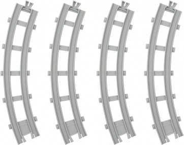 TAKARA TOMY Real double track outer curved rail, TAK51452, by TAKARA TOMY
