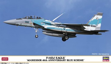 Hasegawa 1/72 F-15DJ Eagle "Aggressor 40th Anniversary Blue Scheme", HAS24038, by HASEGAWA
