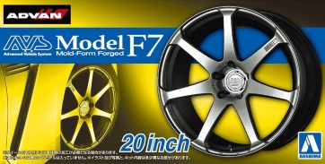 Aoshima 1/24 AVS model F 7 20 inch  (4 wheels & tires), AOS55168, by AOSHIMA