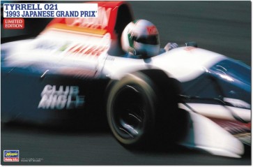 Hasegawa 1/24 Tyrrell 021 1993 Japanese Grand Prix, HAS07387, by HASEGAWA