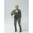 Ma.k 1/20 Soviet jet fighter pilot with high-altitude pressurized suit  resin kit, mkt31021, by Makoto Models