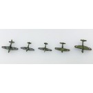 Aoshima 1/700 Waterline Series ROYAL NAVY CARRIER-BASED AIRCRAFT SET NO.2  , AOS59432, by AOSHIMA