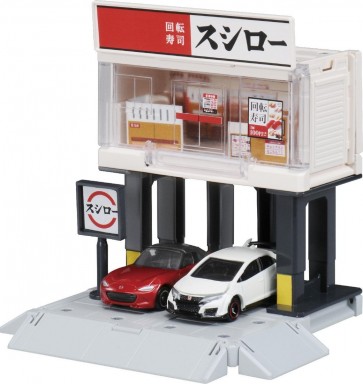 TAKARATOMY Tomica Town Build City Sushiro , TAK74430, by TAKARATOMY