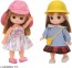 TAKARA TOMY Licca-chan LW-20 Miki-chan Maki-chan Dress Set Kindergarten Clothes & Ribbon Dress, TAK82609, by TAKARA TOMY