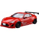 Aoshima 1/24 The Tuned Car No.1 ZN6 TOYOTA 86 '12 GREDDY&ROCKET BUNNY ENKEI Ver. (Toyota), AOS50934, by AOSHIMA