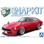 Aoshima 1/32 Raku-Pla Snap Kit No.15CU-RD Nissan S30 Fairlady Z Custom (Red), AOS00025, by AOSHIMA