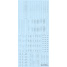 HI Q PARTS 1/100 RB03 Caution Decals One Color, Light Gray (1pk), HIQ89463, by HI Q PARTS