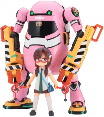 Hasegawa 1/20 20 Mechatro WeGo EVA Collaboration Series Vol.3 "Unit 8 (Power Arm)" + Mari Makinami Illustrious  , HAS22893, by HASEGAWA