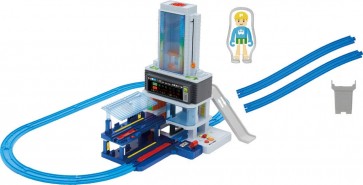 TAKARA TOMY PLARAIL UP AND DOWN GRADE SEPARATION! MEGA STATION BUILDING  , TAK35111, by TAKARA TOMY