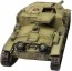 Platz 1/72 Girls und Panzer das Finale Type M41 Semovente (Self-propelled Gun) Anzio High School Acrylic Stand, PLZ11620, by PLATZ