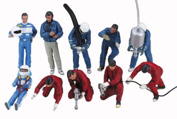 Hasegawa 1/24 Racing Figure Set, has02955, by HASEGAWA