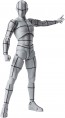 Bandai S.H.Figuarts Body-kun -Wire Frame- (Gray Color Ver.) , BAN11123, by BANDAI