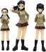 Platz 1/35 GIRLS UND PANZER DAS FINALE: CHIHATAN ACADEMY FIGURE SET SCHOOL UNIFORM VER.  , PLZ60300, by PLATZ