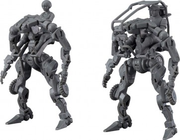 Good Smile Company 1/35 MODEROID MULTI-PURPOSE EXOFRAME (GRAY) (OBSOLETE)  , GSC17570, by GOOD SMILE COMPANY