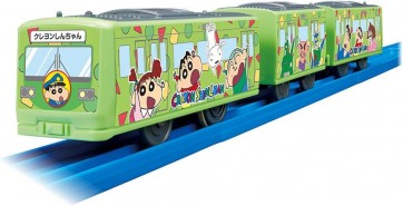 TAKARA TOMY Plarail Crayon Shin-chan Wrapping Train, TAK36749, by TAKARA TOMY