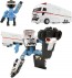 TAKARA TOMY Tomica Job Labor TJBDX Exceed Job Labor Police Fire Emergency Transcendent DX Set, TAK44904, by TAKARA TOMY