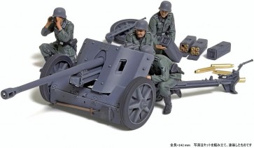 Tamiya 1/35 Military Miniature Series No.392 GERMAN 5cm ANTI-TANK GUN (Pak38), TAM53927, by TAMIYA