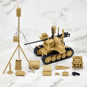 TOMYTEC 1/12 Little Armory [LD049] UGV Armed Robot System 2: Caliber Carrier, TMT29985, by TOMYTEC