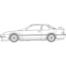 Fujimi 1/24 Inch-up Series No.303 Honda Prelude 2.0Si (Tuning Version), FUJ47560, by FUJIMI