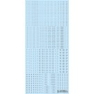 HI Q PARTS 1/100 RB03 Caution Decals One Color Gray (1pk)  , HIQ89739, by HI Q PARTS