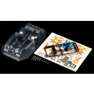 Tamiya MINI 4WD Tridagger XX Clear body set, tam54470, by TAMIYA