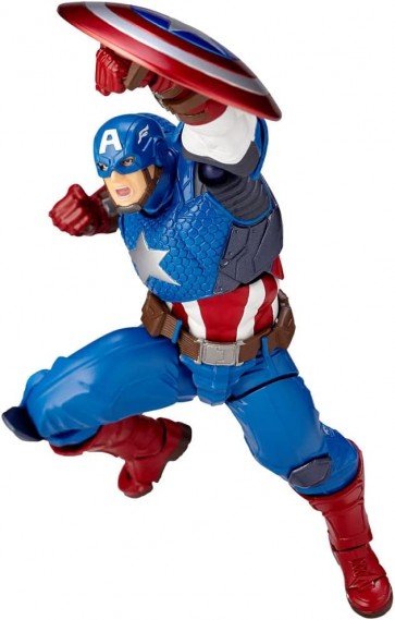 KAIYODO Amazing Yamaguchi Series No.007 Captain America, KYD13460, by KAIYODO