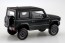Aoshima 1/32 Raku-Pla Snap Kit No.09CU-BB Suzuki JB64 Jimny Custom Wheel (Bluish Black Pearl 3), AOS04245, by AOSHIMA