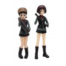 Platz  1/35 Girls und Panzer the Movie Pravda High School Nina & Arena Figure, PLZ35537, by PLATZ