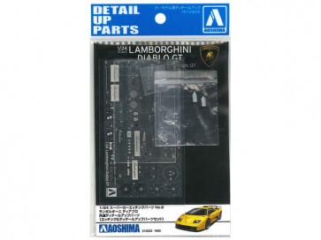 Aoshima 1/24 Lamborghini Diablo GT Detail Up Parts, AOS10532, by AOSHIMA