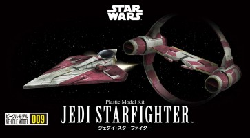 Bandai StarWars  Vehicle model 009 Jedi Starfighter  Plastic Kit, BAN63831, by BANDAI