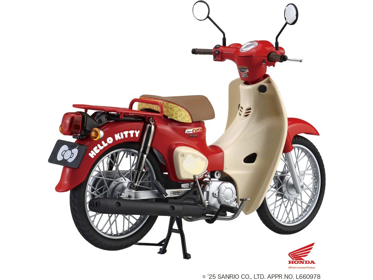 HONDA Super CUB50 プラモデル 1/12 AOSHIMA 1:12 Scale Diecast Model Honda Super Cub 50 with
